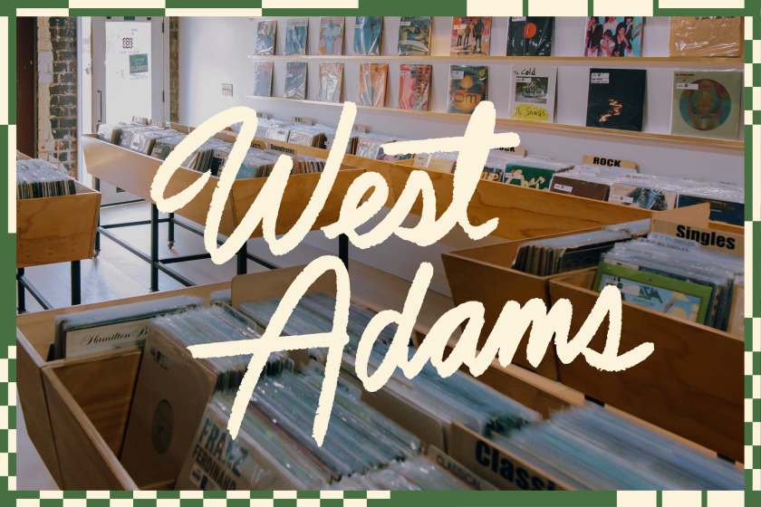 West Adams title calligraphy