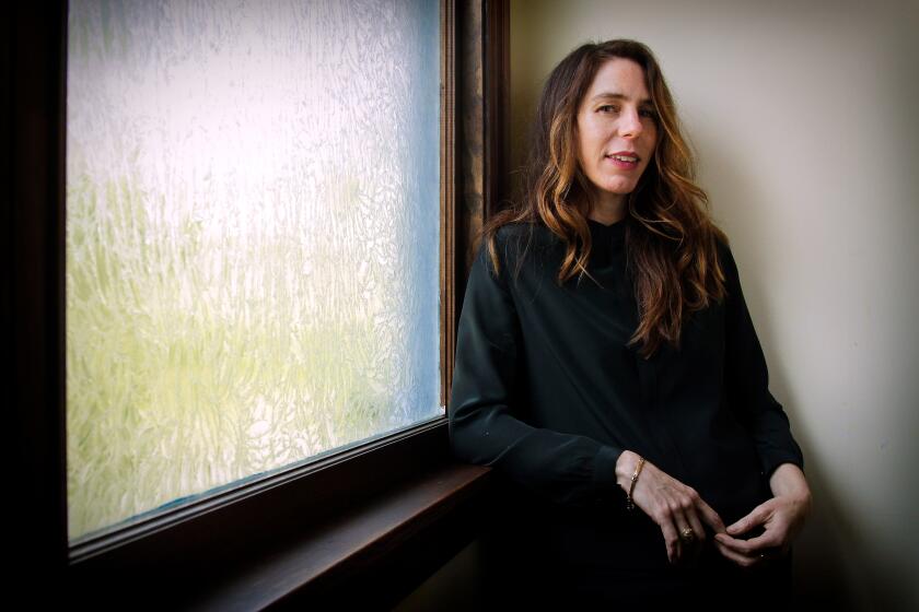 Novelist Rachel Kushner photographed at her home in Los Angeles in 2013.