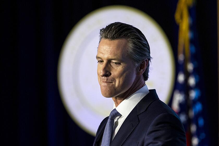 California Gov. Gavin Newsom in 2019.