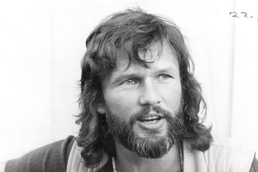 KRIS KRISTOFFERSON. LA Times Library File photo / staff Oct 26, 1972.