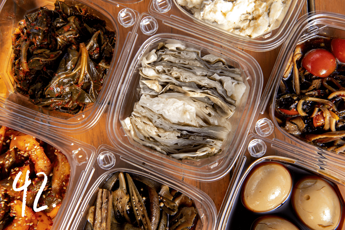 #42: An array of banchan 